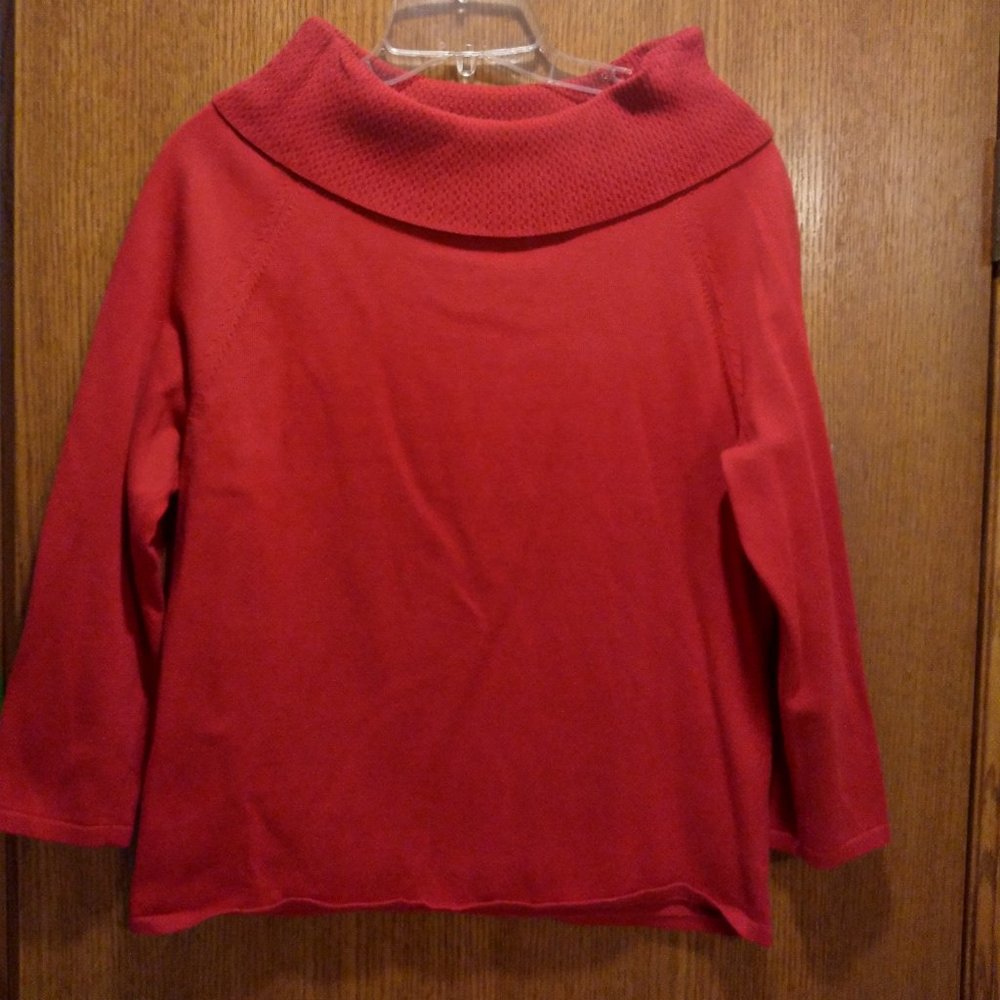 White Stag Boat Neck Turtle Neck